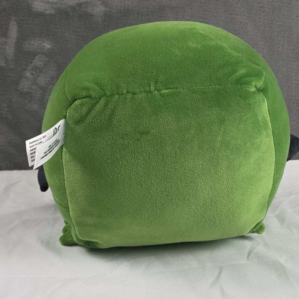 Roblox Blox Fruits Dragon Fruit Plush Green Square Stuffed Toy Game Collectible